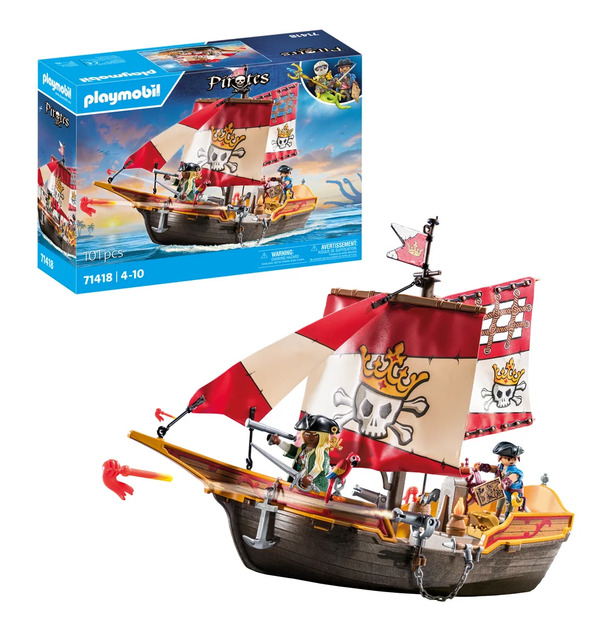 Playmobile Pirate Ship 71418