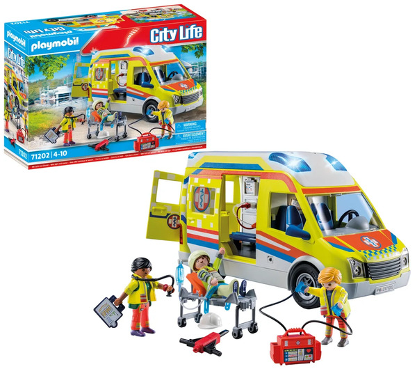 Playmobile Ambulance with Light and Sound 71202