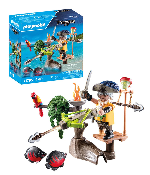 Playmobile Pirate with Ballista