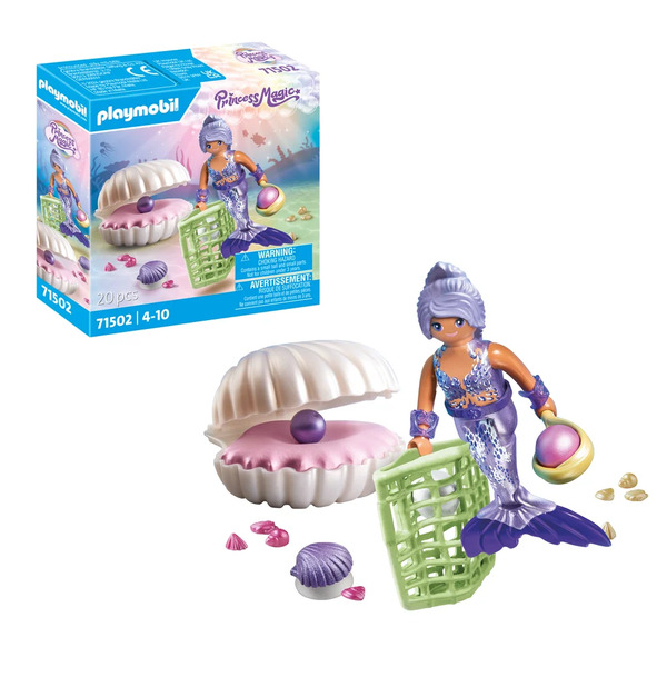 Playmobil Mermaid with Pearl Seashell 71502