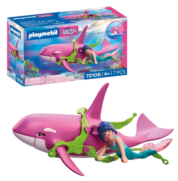Playmobil Orca with Mermaid 72106