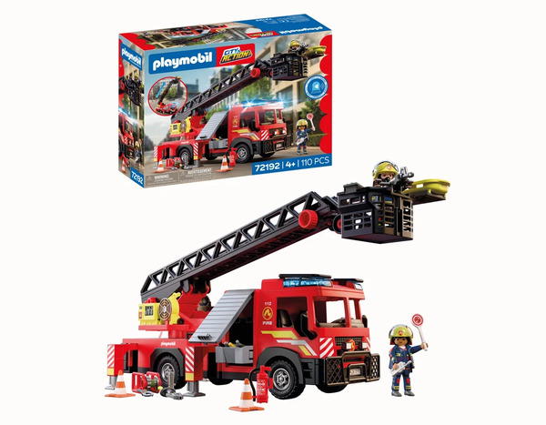 Playmobil Fire Ladder Truck 72192
