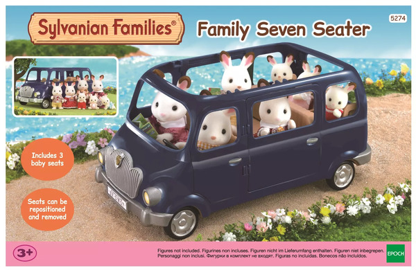 SYLVANIAN SYVSETER BIL FOR FAMILIEN 