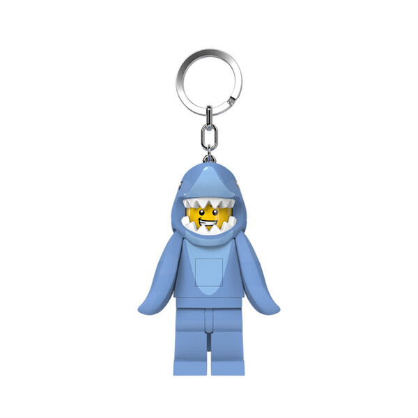 LEGO® Classic Shark Suit Guy Key Chain With LED Light