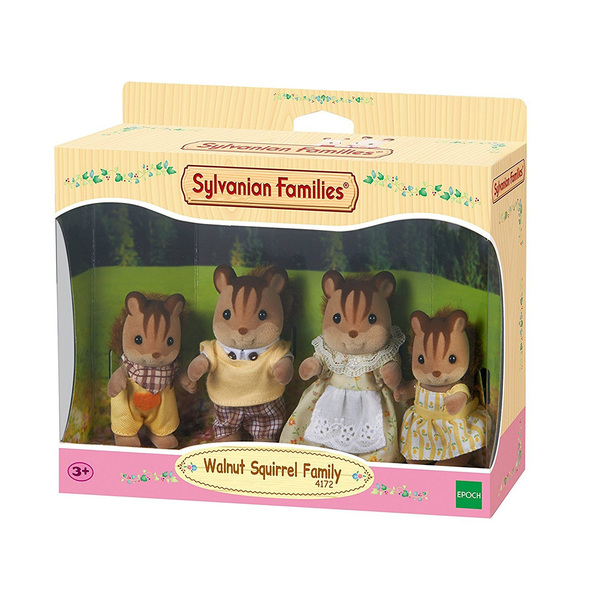 Sylvanian Families Valnøttekornfamilien