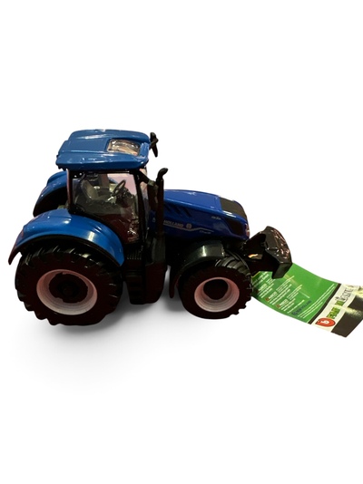 Burago traktor 10cm Blå - Burago