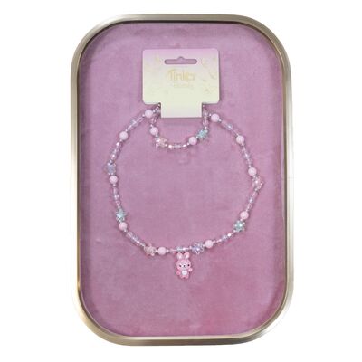  HALSKJEDE/ARMBÅND BUNNY TINKA BEAUTY kanin - Tinka