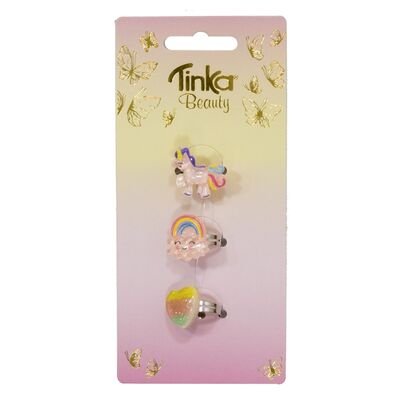 RING 3 STK TINKA BEAUTY 3pkn ring - Tinka