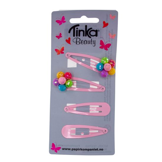  HÅRKLIPS TUTTI FRUTTI 4STK HÅRKLIPS TUTTI FRUTTI 4STK