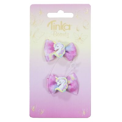 HÅRSPENNE UNICORN 2 STK TINKA BEAUTY Hårklips - Tinka