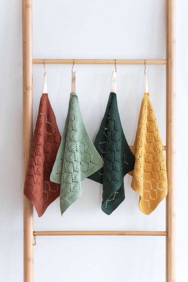 Hazelnut Washcloth 25x25cm - Skog