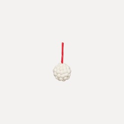 Ullfilt Snøball  Hvit - UND Seasonal 