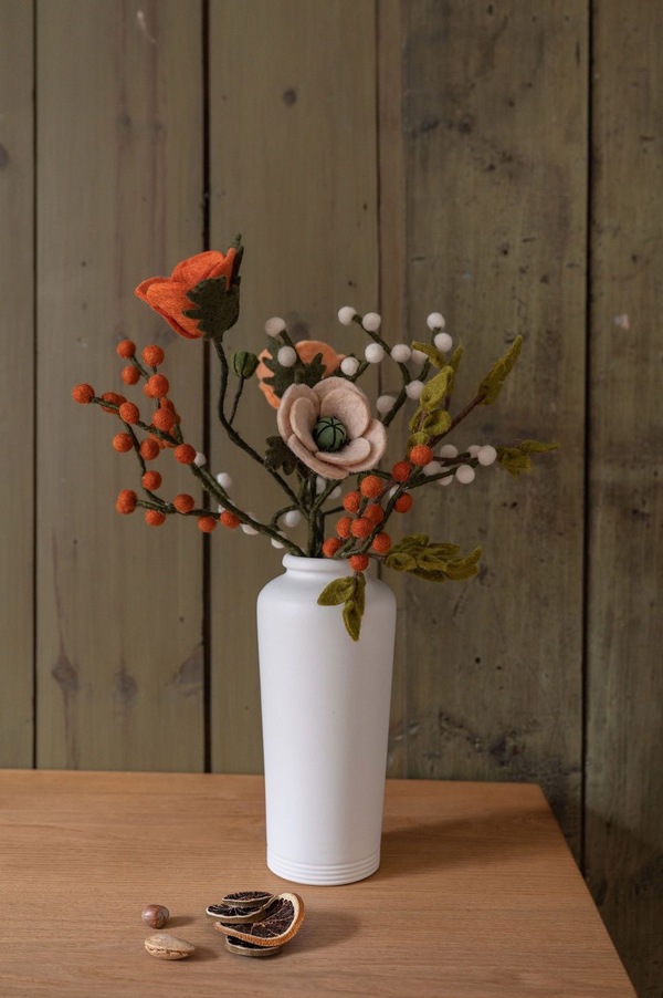 Ullfilt Poppy 