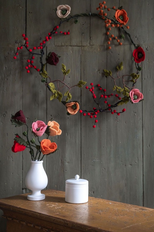 Ullfilt Poppy 