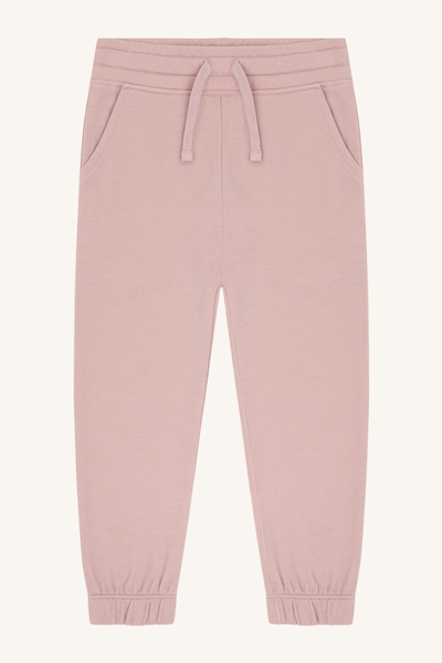 Joggebukse Ull/bambus Rosa - Hust & Claire