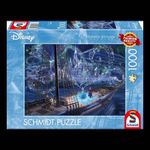  Thomas Kinkade: Disney - Frozen, Love and Magic (1000 biter)