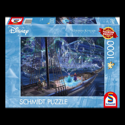  Thomas Kinkade: Disney - Frozen, Love and Magic (1000 biter) Frozen - Schmidt
