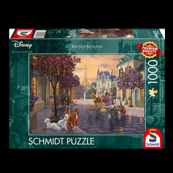  Thomas Kinkade: Disney - The Aristocats (1000 biter)