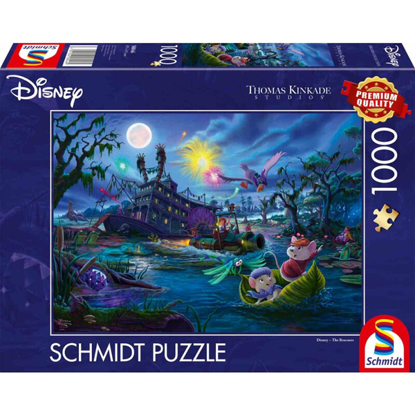 Puzzle - Disney, The Rescuers (1000 pieces)