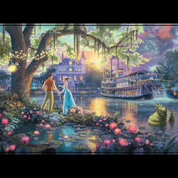 Thomas Kinkade: Disney - The Princess and the Frog  The Princess and the Frog - Schmidt