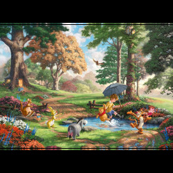  Thomas Kinkade: Disney - Winnie The Pooh  Winnie the Pooh - Schmidt