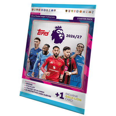 Topps Premier League Starter Pack 26/27 Start pakke - Samlekort