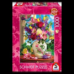 Puzzle - Flower bouquet (1000 pieces) Flower Bouquet - Schmidt