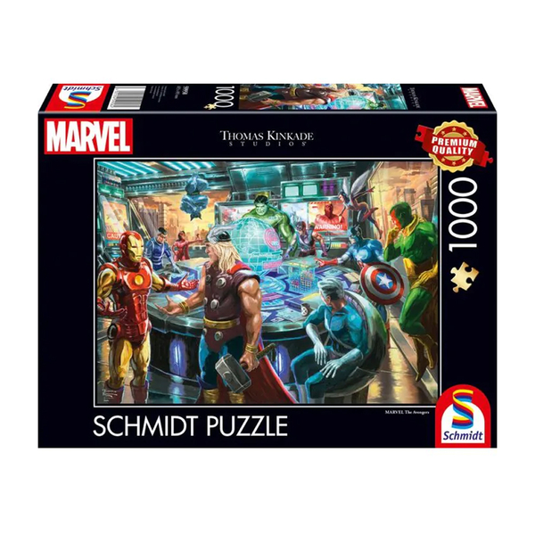  Thomas Kinkade: Marvel - The Avengers (1000 pieces)