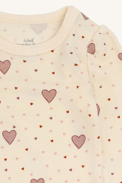 Body ULL med bambus innside Body Off White (53) - Hust & Claire