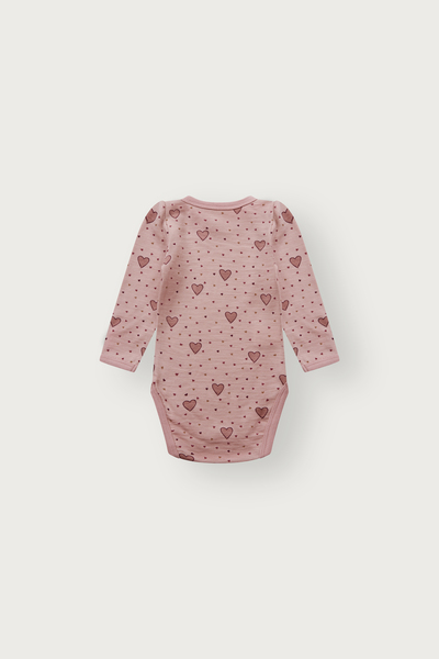 Body ULL med bambus innside Body Rosa - Hust & Claire