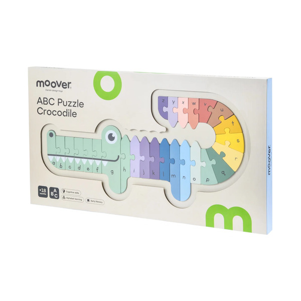 Moover Krokodille puslespill ABC 