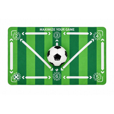 Fotballmatte Teknikk inkl. ball Fotballmatte - Leiker