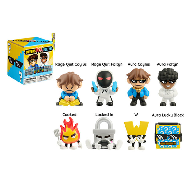 Caylus vs Foltyn: Mystery Aura Mini Figures 8 cm Blind Box