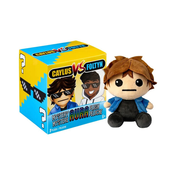 Caylus vs Foltyn: Mystery Aura 15 cm Aura Plush Blind Box