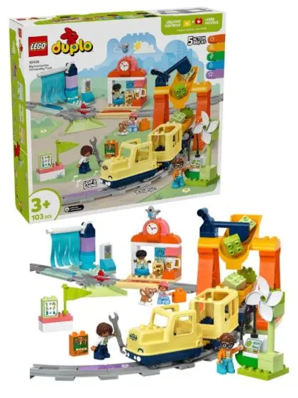 LEGO DUPLO Town 10428 Stort, interaktivt lokaltog