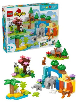LEGO DUPLO Town 10446 3-i-1 Villdyrfamilier 10446 - Lego duplo
