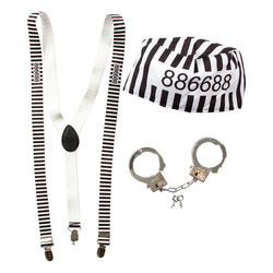 KIT FANGE Svart og Kvit - Halloween
