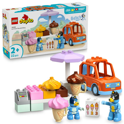 LEGO DUPLO   10458 På iskremtur med Bluey 10458 - Lego duplo