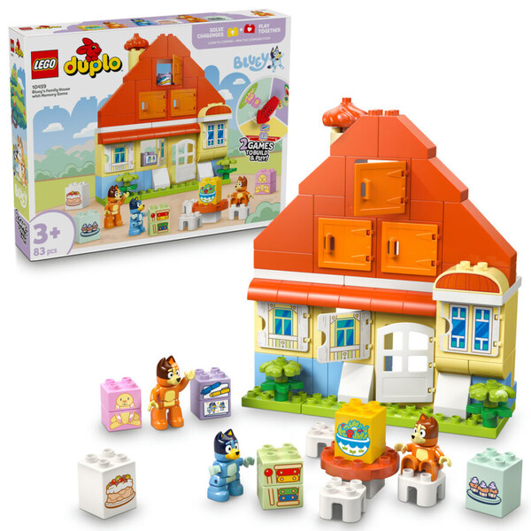 LEGO 10459 Blueys hus med huskespill