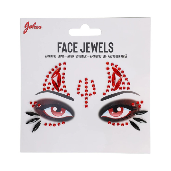 FACE JEWELS DEVIL