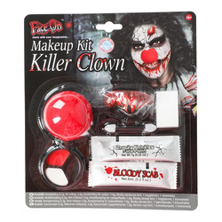 MAKE UP KIT KILLER CLOWN Killer Clown - Karneval