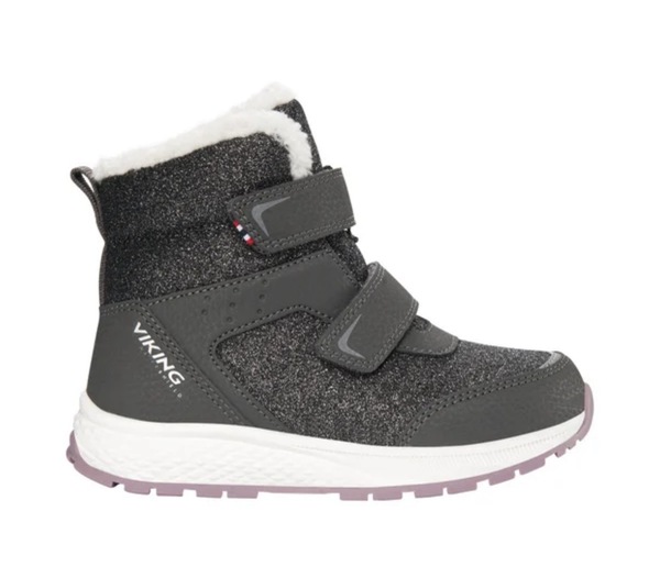 Viking Equip Glitter Warm WP 2V Charcoal/Dusty Pink