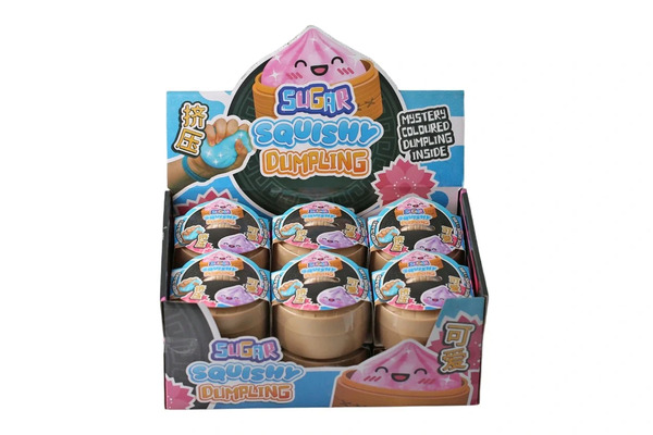 Kawaii Sugar Dumplings 1pcs 9cm 4 asst. in Steamer Basket 