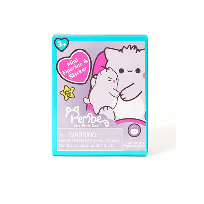 Pembe The Pink Cat Blind Box Mini Figures mini Figures - Fidget Toys