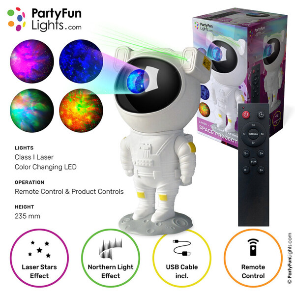 Astronaut Space Projector 23 cm