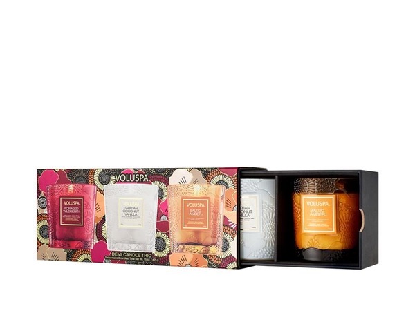 Voluspa Gavesett Trio Demi Candle
