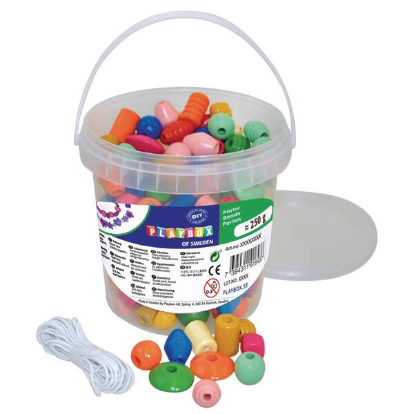 Hjerteperler PLAYBOX 453 g (1000)