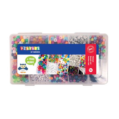Perler PLAYBOX i oppbevaringsboks (1900) perler oppbevaringsboks - Kontorutstyr