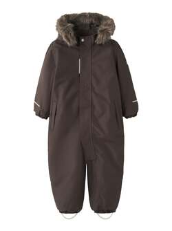 NMNSNOW10 SUIT SOLID  Seal Brown - Name It