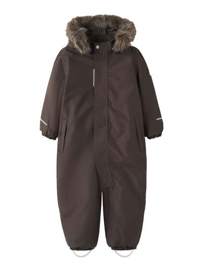 NMNSNOW10 SUIT SOLID  Seal Brown - Name It